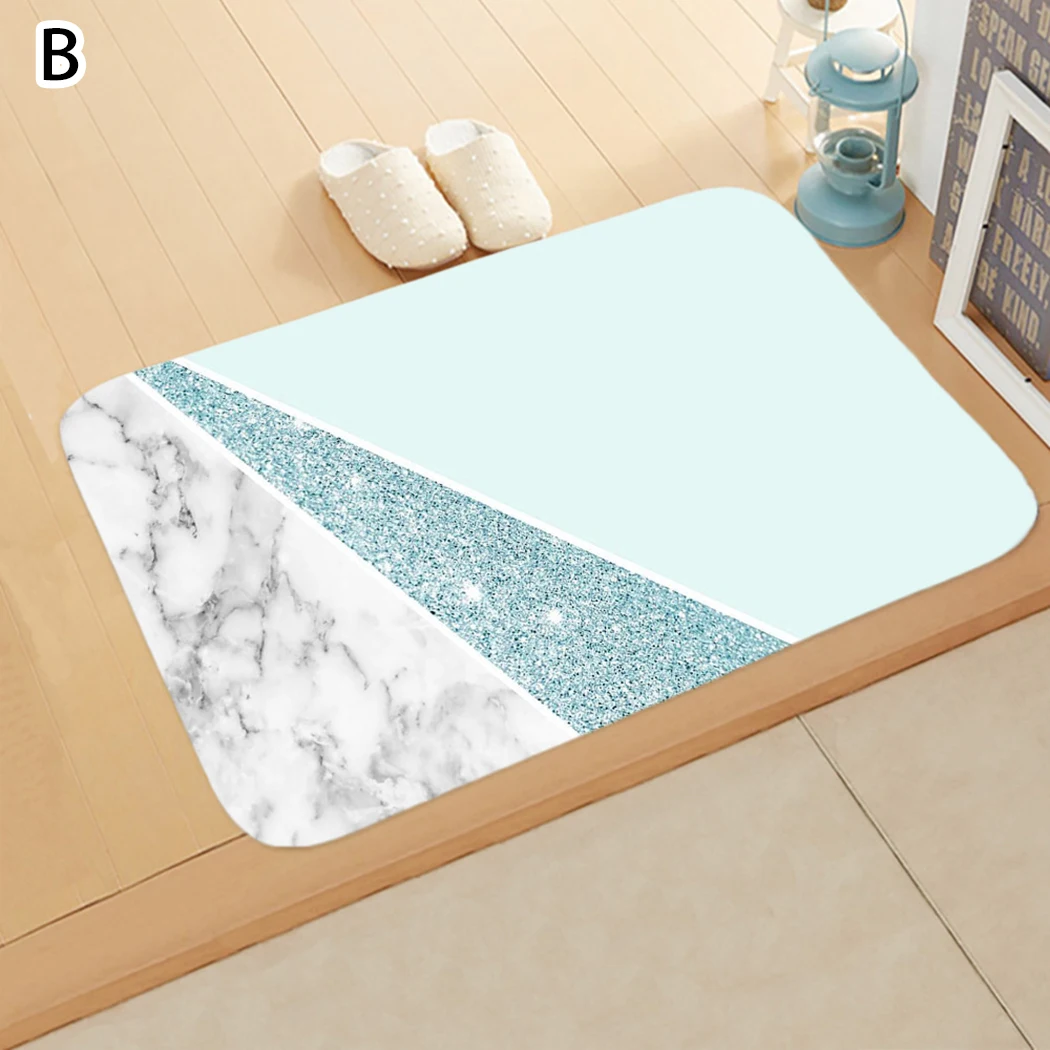

40*60cm Door Mat Anti-Oil Floor Rug Easy Clean Home supplies Kitchen Carpet