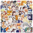 Наклейки Детские в виде корзины с фруктами, 50 шт.