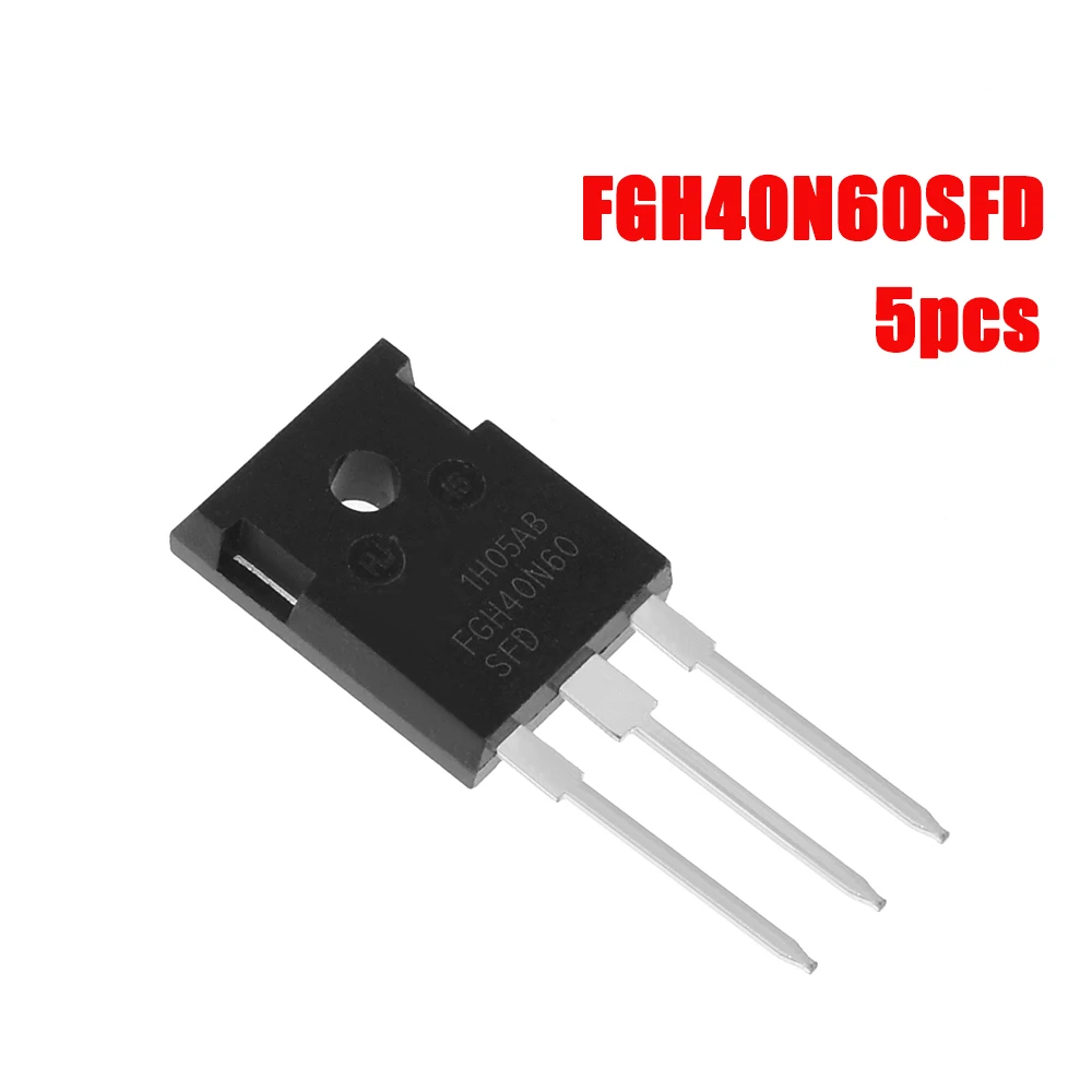 5 шт./лот FGH40N60SFD FGH40N60 40N60SFD 247 с изолированным затвором (IGBT) 600VA TO 247|Транзисторы| |
