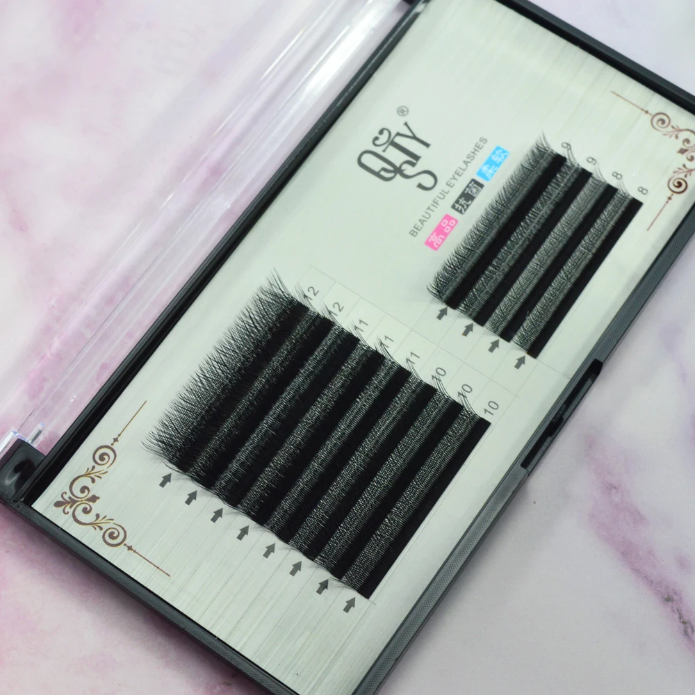 YY-образная искусственная норковая ресница быстрого цветения 0 07 C завитые густые