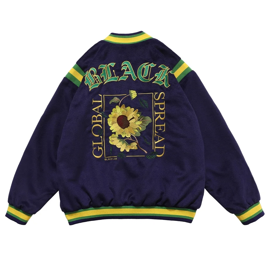 2020 новый хип хоп v образным вырезом бейсбольная шерстяная куртка мужская