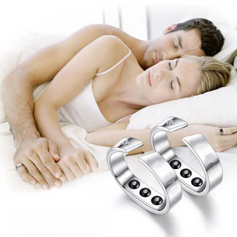 

Высококачественное волшебное кольцо против храпа, простое в использовании безопасное кольцо против храпа для ночной носки EK-New