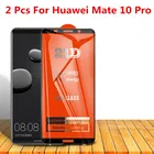 2шт 21D 11H сотовый телефон полное покрытие закаленное стекло Защита экрана для Huawei Mate 10 Pro mate10pro
