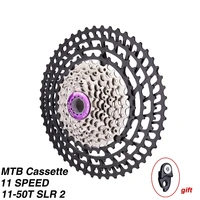 11 speed mtb 11s 11 50t slr 2 cassette ultralight cnc colorful freewheel mountain bike sprocket hg hub xx1 gx m9000
