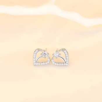 

Student Fashion Love Stud Earrings Mori Series Small Fresh Ear Jewelry Wholesale 071 Anime Earrings