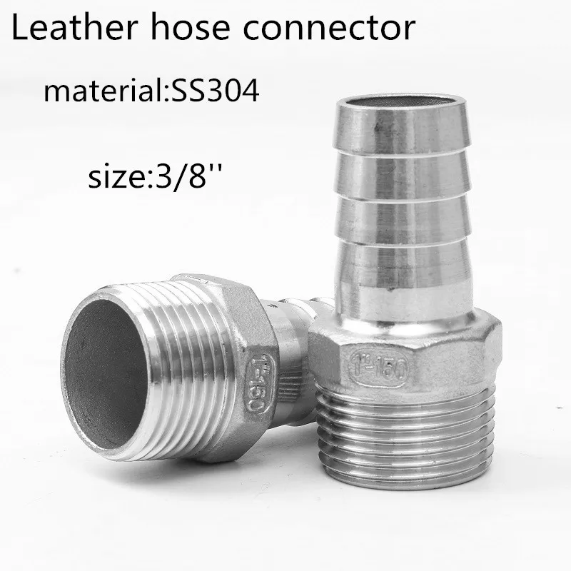 Резьбовой редуктор для трубы SS304 3/8 дюйма пагода соединение водопроводной