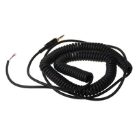 spring coiled repair dj cord cable replacement for ath m50 ath m50s sony mdr 7506 7509 v6 v600 v700 v900 7506 headphones