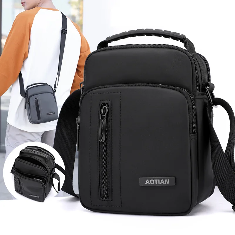 Мужские сумки на плечо повседневные сумки-мессенджеры через для мужчин новинка