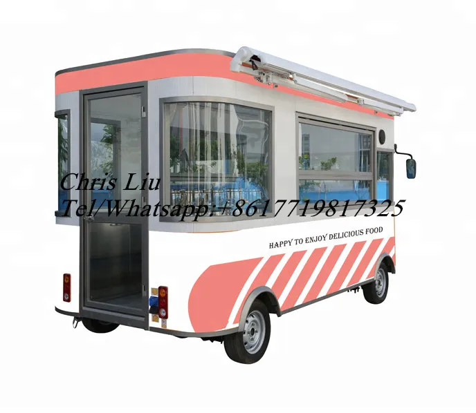 Самая популярная тележка для еды/тележка еды недорогая Мобильная фаст