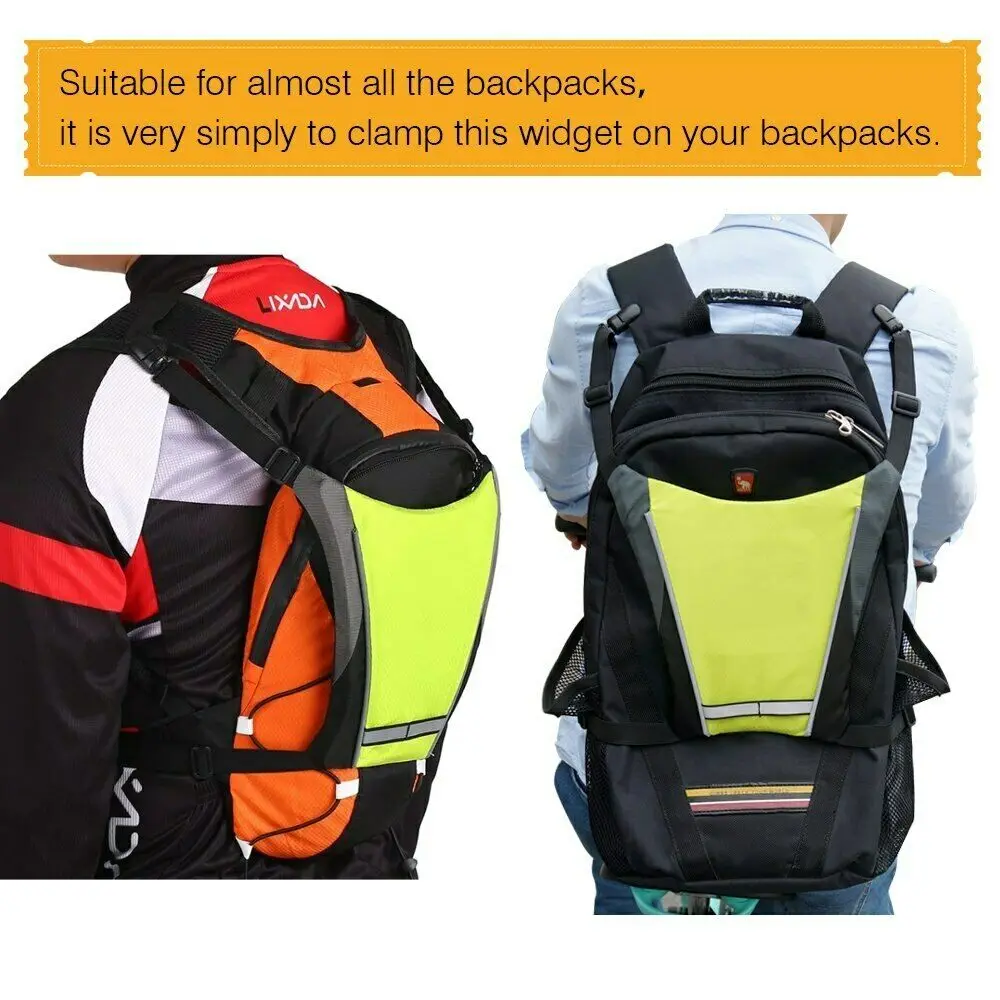 Bicycle Vest 5 LED Signal Safety Light Outdoor Cycling Wireless Remote Control Bike Lights for Hiking Riding Climbing | Спорт и