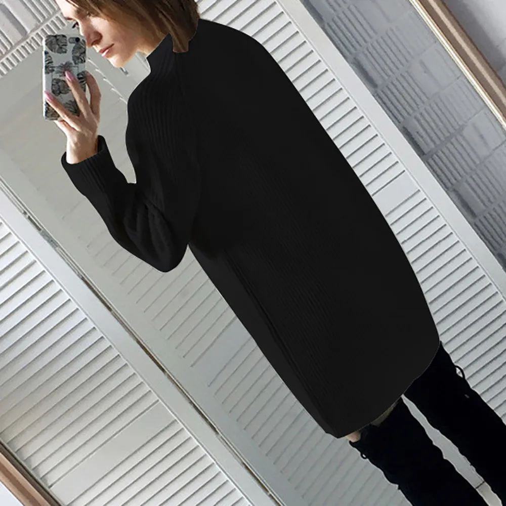 Новинка женский свитер зима-осень повседневный джемпер с длинным рукавом