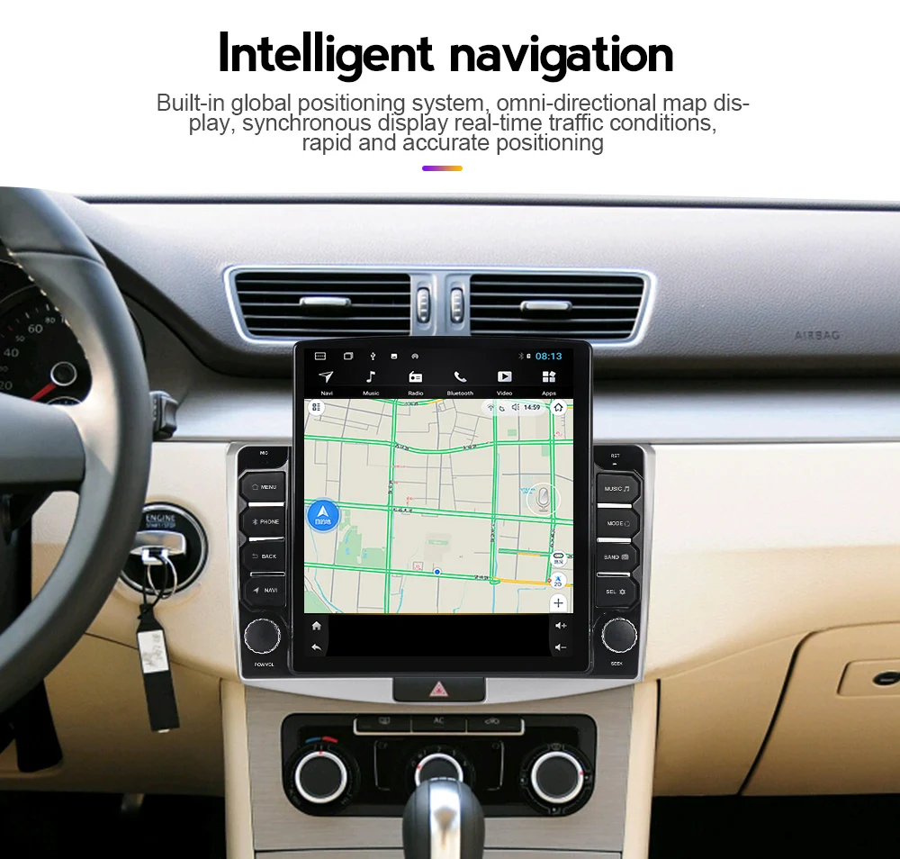 Автомагнитола Tesla 2DIN мультимедийный видеоплеер для Kia Soul 2010 2011 2013 GPS-навигация