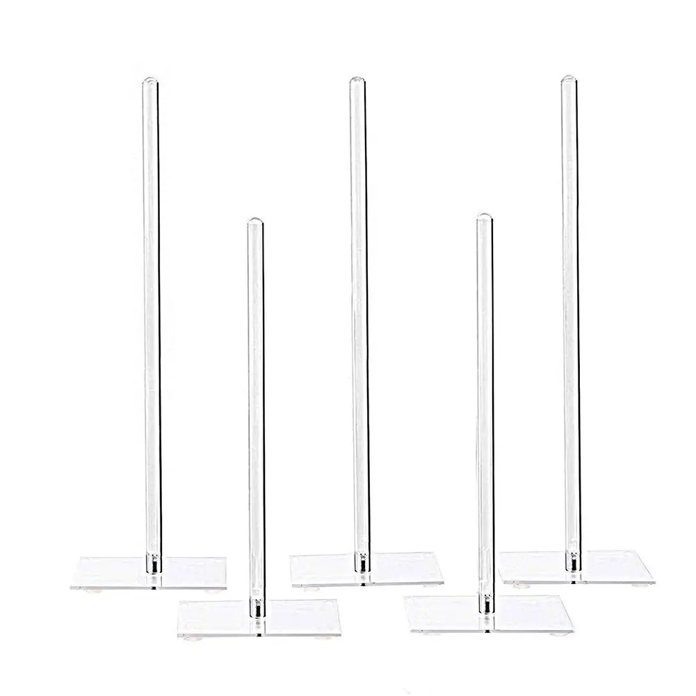 5Pcs Party Decoration Wedding Birthday Table Top Home Display Reusable Acrylic Holder Shelf Easy Clean With Screws Donut Stand |