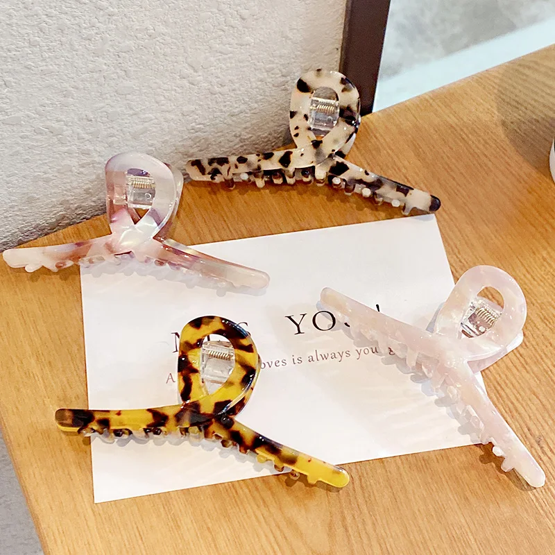 Заколка для волос женская из ацетатного волокна