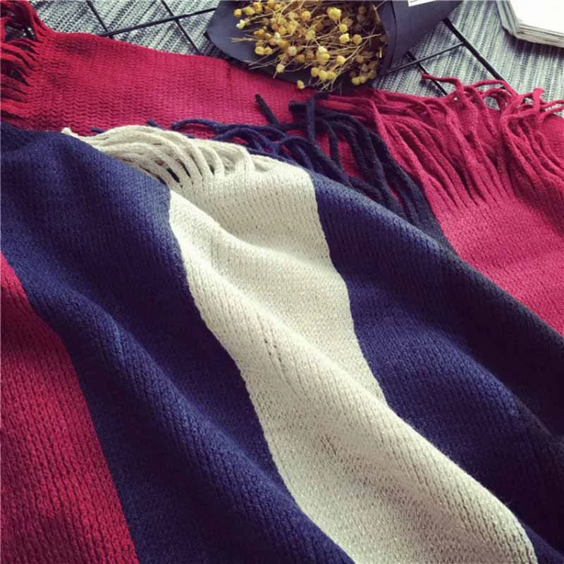 Женские вязаные плащи пончо с v образным вырезом и асимметричным подолом