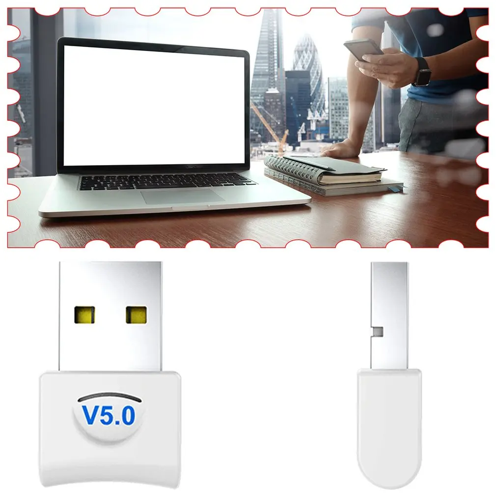 Computer USB Bluetooth Adapter 5.0USB Desktop Wireless WiFi Audio Receiver Transmitter Dongle Plug And Play File Transfer | Электроника