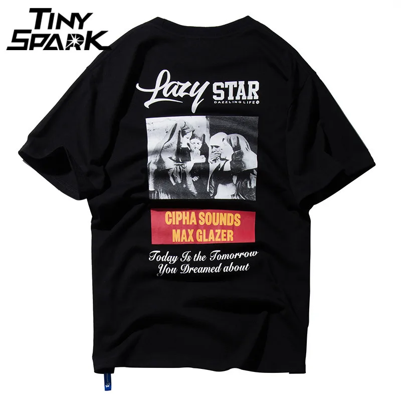 Хип Хоп Футболка 2018 летние футболки с коротким рукавом и принтом Мужские модные