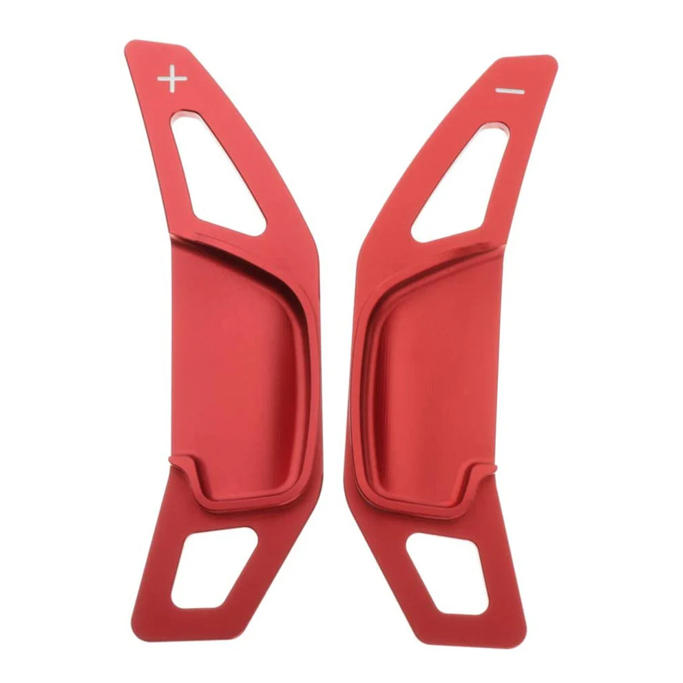 

Red Aluminum Car Steering Wheel Paddle Extension Shift Paddles Sticker Decoration For Toyota RAV4 Camry Corolla Reiz Zelas