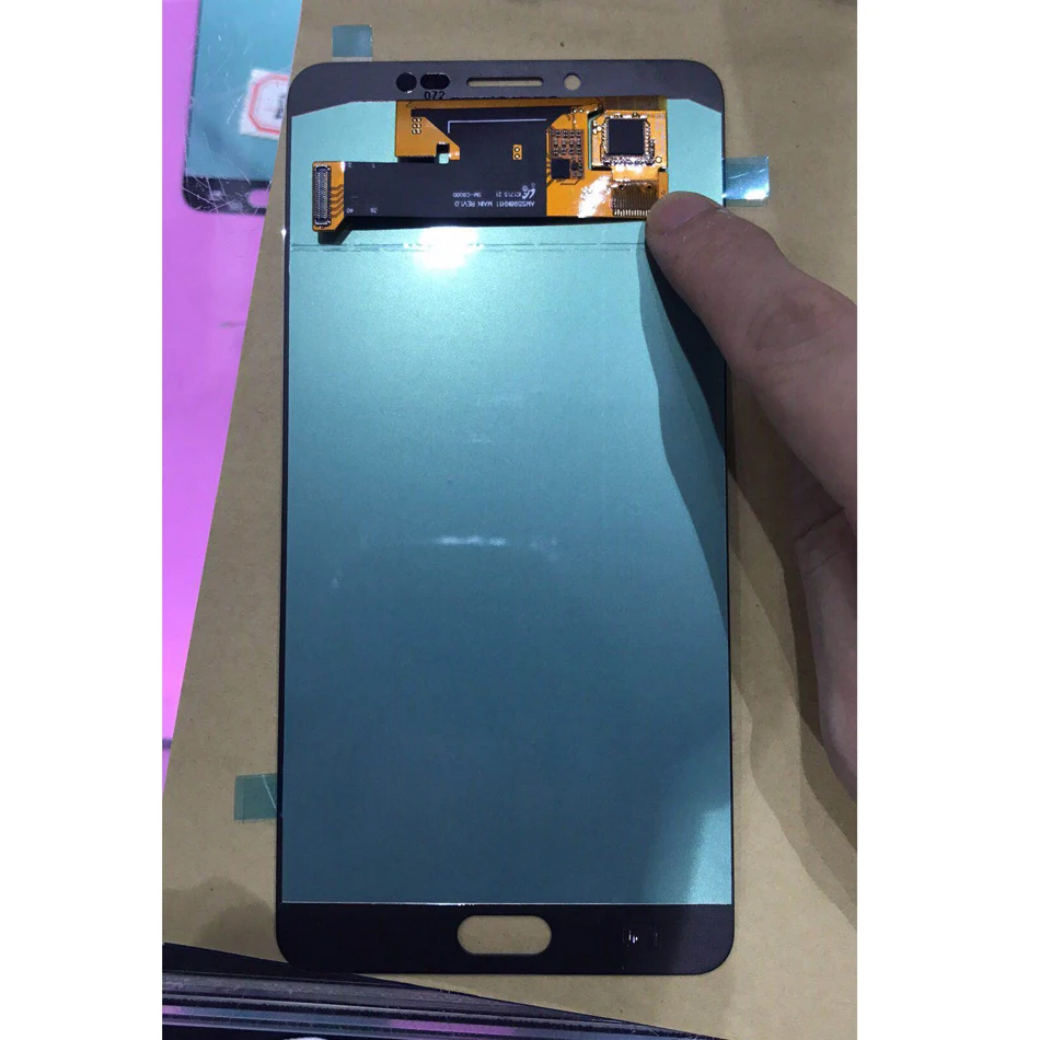 6," Amoled для SAMSUNG GALAXY C9 Pro lcd C9000 дисплей кодирующий преобразователь сенсорного экрана в сборе Замена для SAMSUNG C9 Pro lcd