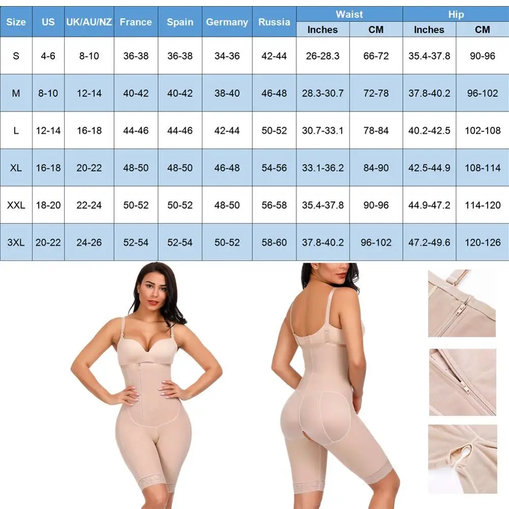 HEXIN женский утягивающий корсет для коррекции фигуры с высокой талией размера