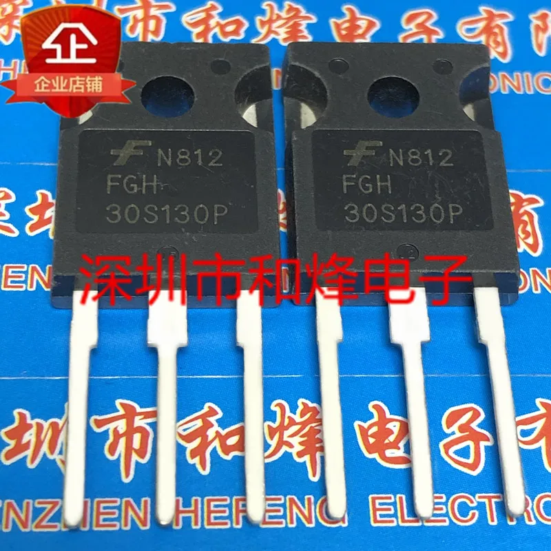 

Original 6PCS/lot FGH30S130P TO-247 1300V 30A