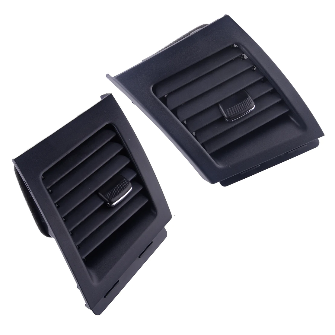 

1Pair ABS Dash Air AC Vent Outlet Fit For Mitsubishi Lancer EVO 2008 2009 2010 2011 2012 2013 2014 2015 2016