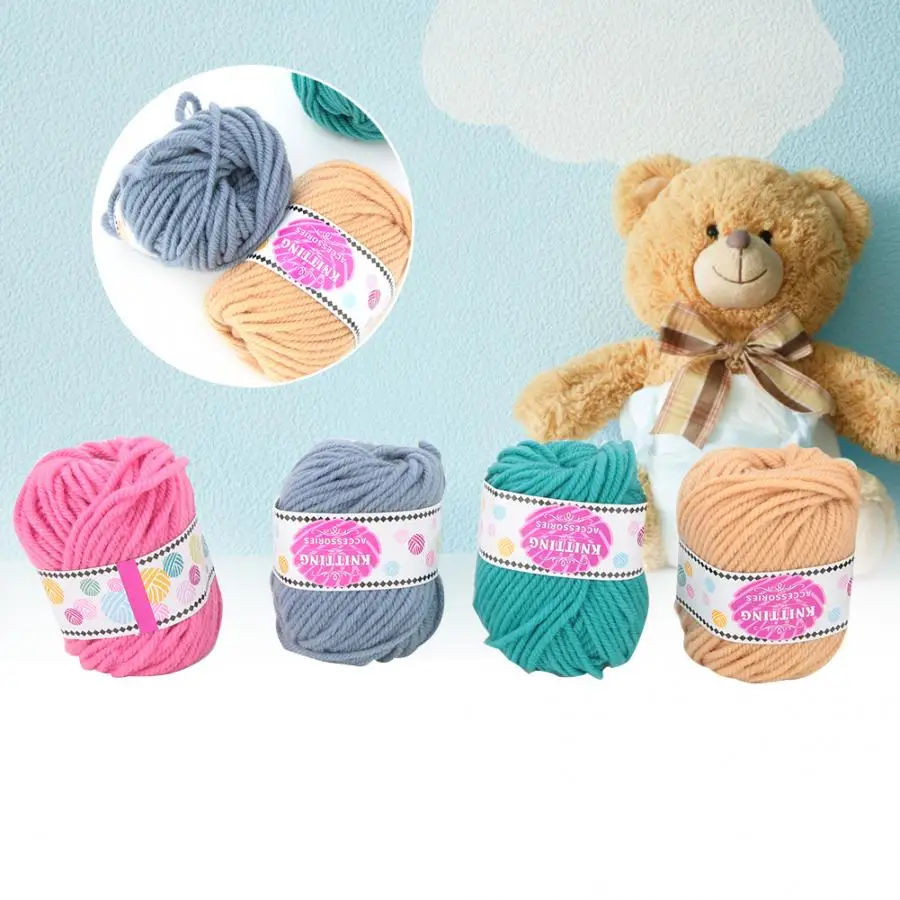 Пряжа &quotсделай сам&quot шерсть вязание крючком грубая акриловая пряжа для вязания