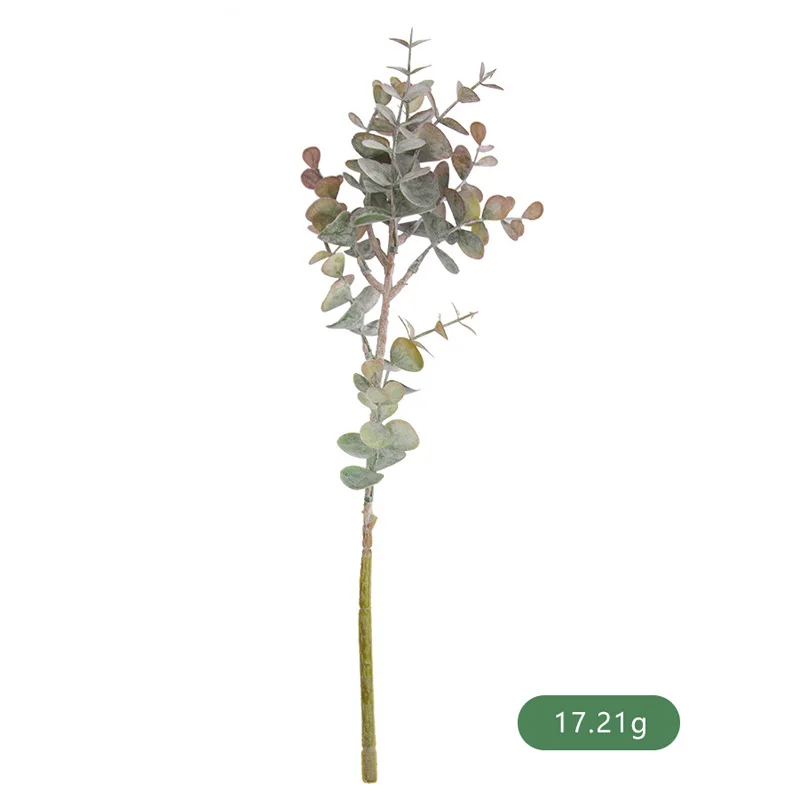 40 см искусственные листья эвкалипта растения зеленые имитация домашнего декора