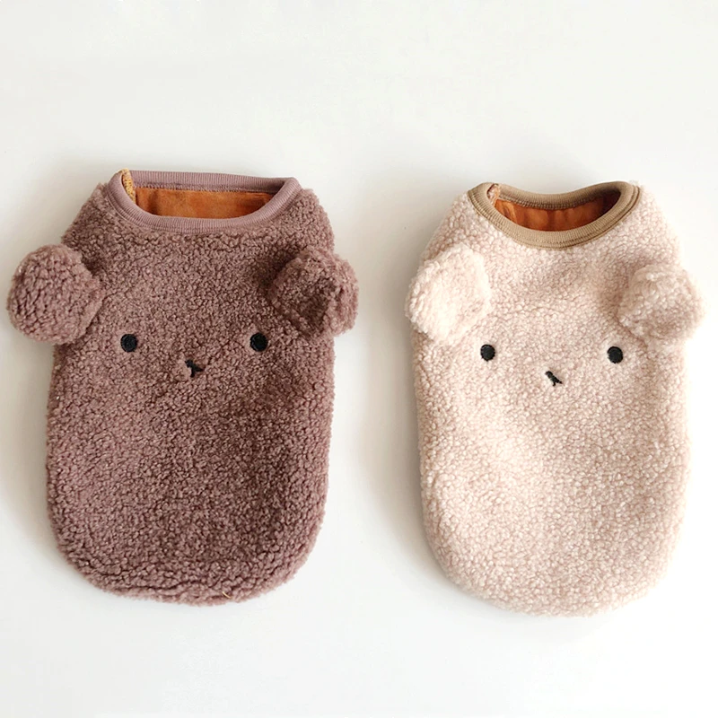 

Cartoon Dog Vest Coat Outfit Winter Dog Clothes Pet Apparel Yorkshire Terrier Pomeranian Clothing Puppy Doggie Poodle Costume