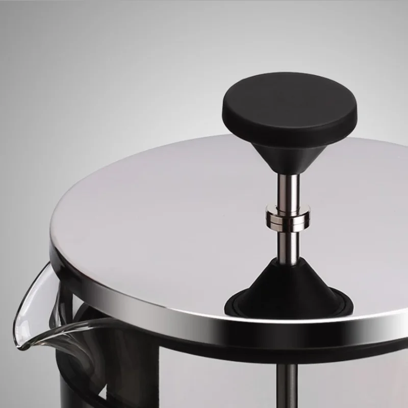 Портативная Кофеварка из нержавеющей стали стеклянный пустотелый французский