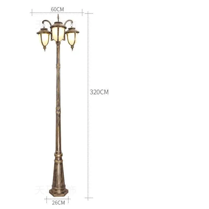Открытый Lampioni Da Esterno фарола Bouwlamp Jalan тенага Surya Lampione светодиодное освещение лампы