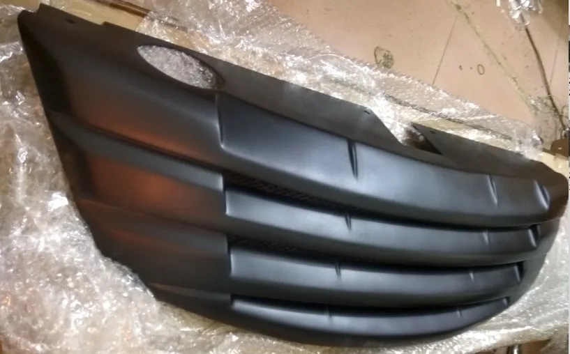 

matte black Front Grille Around Trim Racing Grills Trim For Kia Sportage 3 SL/Sportage R 2011-2015 1PC