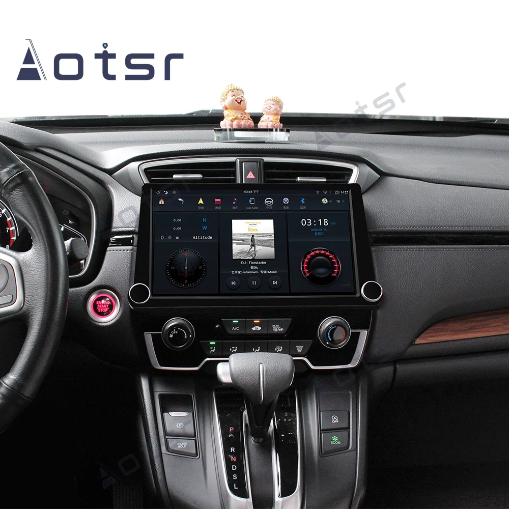 Для Honda CRV 2017 2020 Android 9 64G Автомобильный видеоплеер Радио GPS навигация автостерео