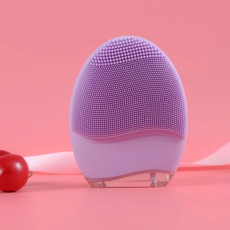 USB зарядка щетка для очистки лица мини электрическая Массажная стиральная машина