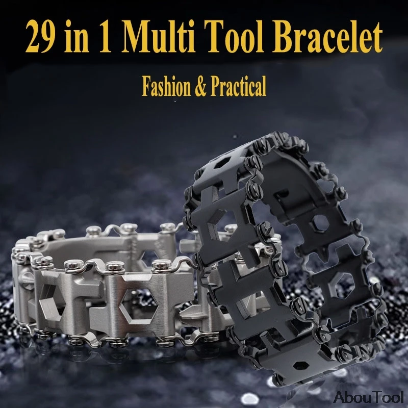 Многофункциональный браслет 29 в 1 многофункциональный инструмент для верховой