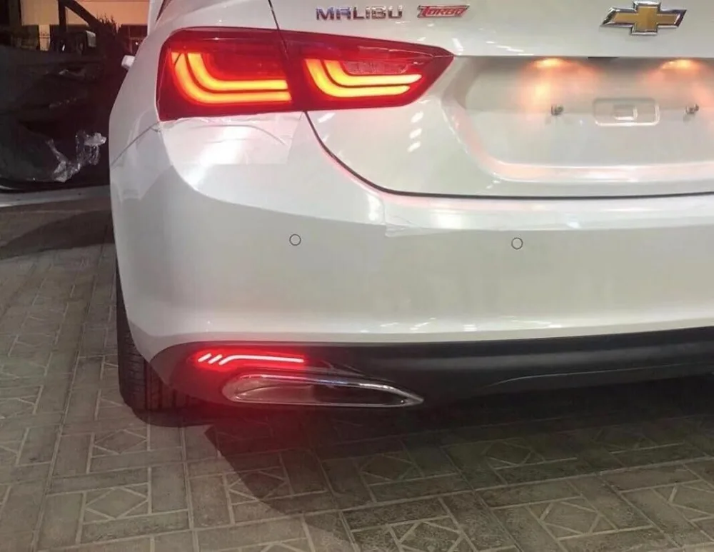 2020y Автомобильный задний светильник bupmer для Chevrolet Malibu XL Задний фонарь тормоза светодиодный автомобильные аксессуары taillamp для Malibu XL задний светильник