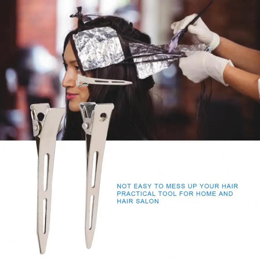 Для женщин Заколки для волос Серебряная позиционирования зажим укладки
