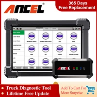 ancel x7 hd truck diagnostic tool full system scanner abs bleeding dpf oil reset ecu programming obd2 code reader free update
