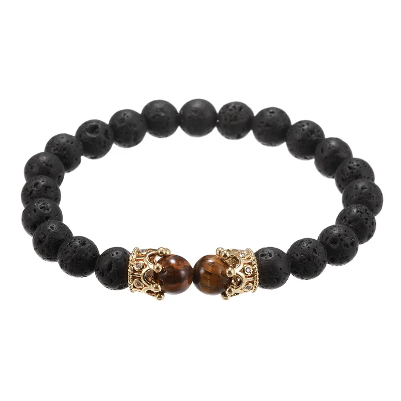 Новинка 2019 женский и мужской браслет с фианитами в стиле хип-хоп эластичные