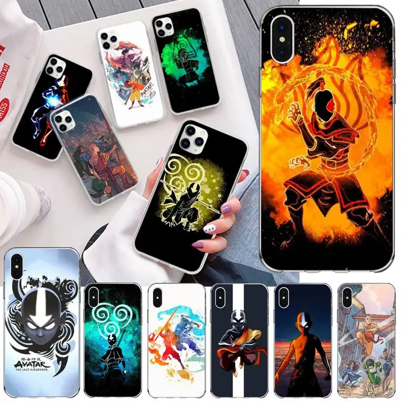 Черный мягкий чехол для телефона из ТПУ с Аватаром PENGHUWAN iPhone 11 pro XS MAX 8 7 6 6S Plus X 5S SE