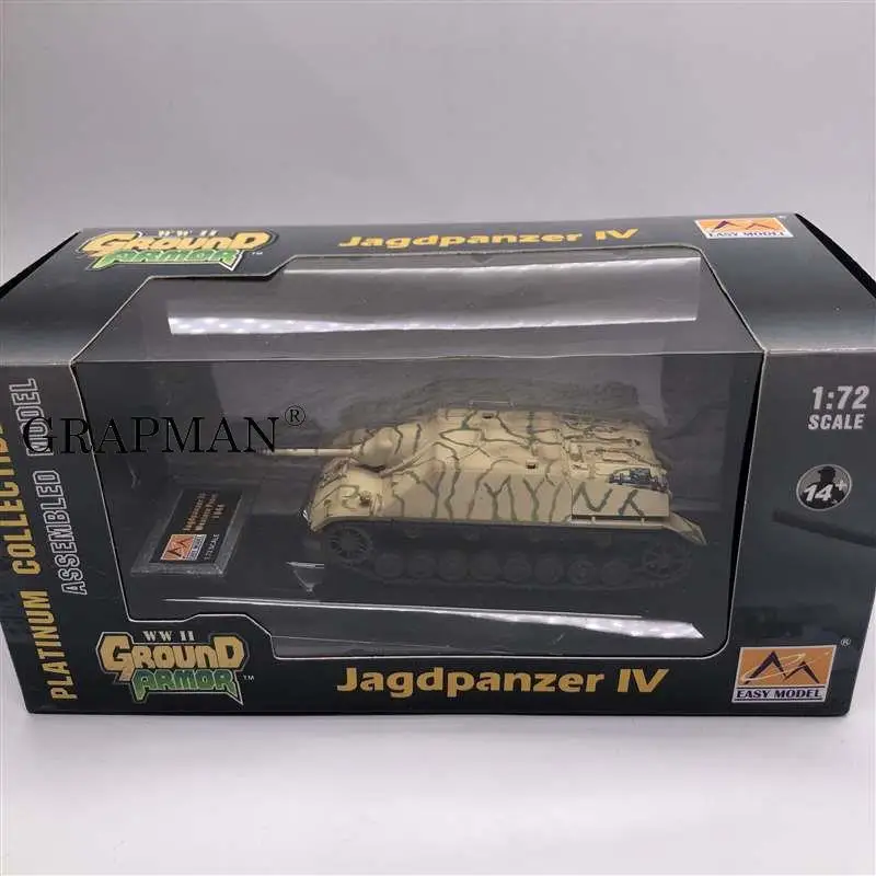 1/72 немецкий Jagdpanzer IV Танк времен Второй мировой войны армейский Jagd Panzer 1945 Готовая