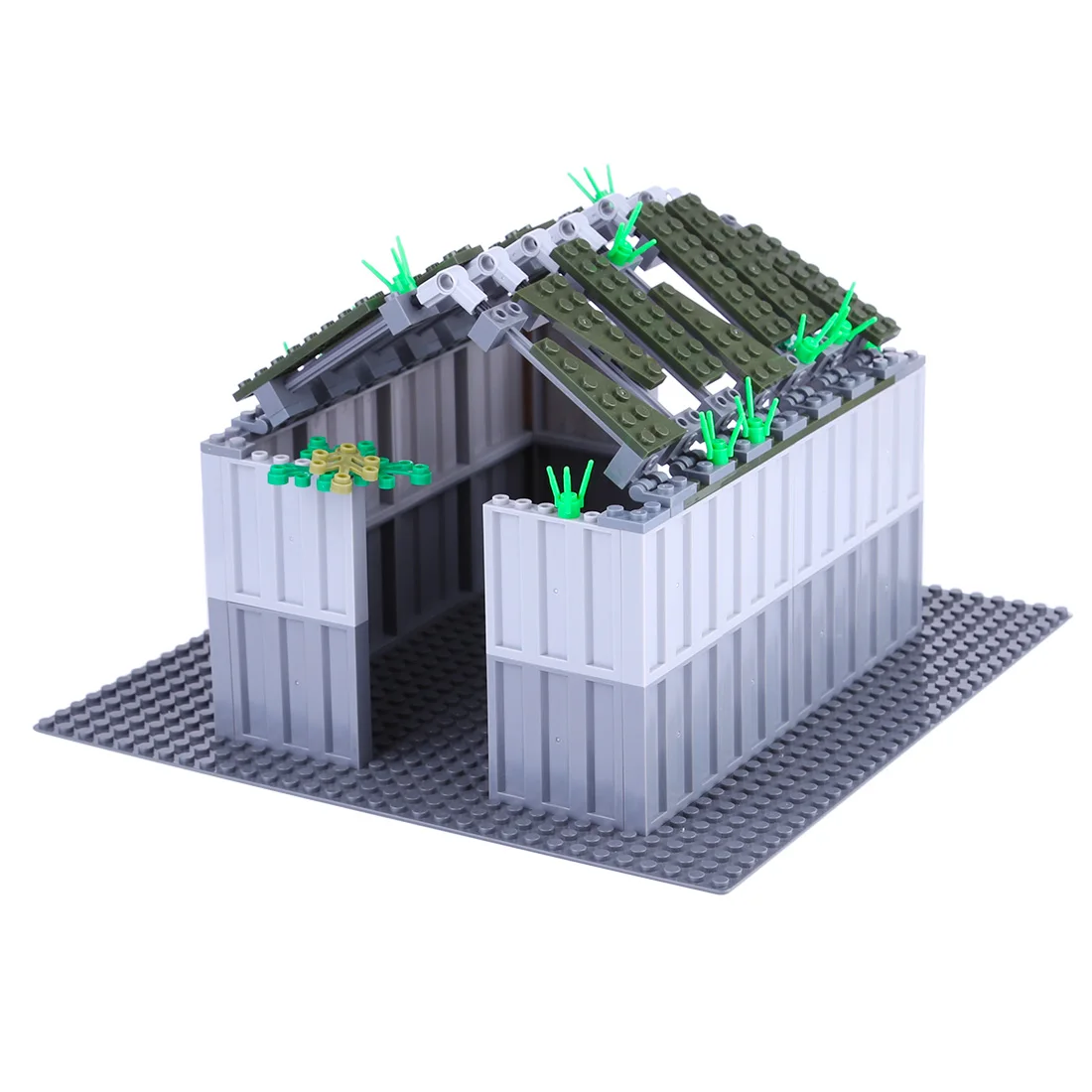 Конструктор сделай сам в стиле милитари 598 шт. маленький конструктор сцена