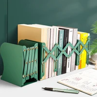 multicolor metal scalable bookend student book holder folding storage bookends storage office school supplies book organizer