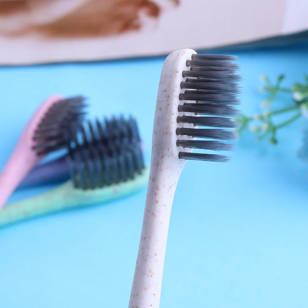 4 шт. вкладышей из бамбукового угля Зубная щётка стоматологических уход за