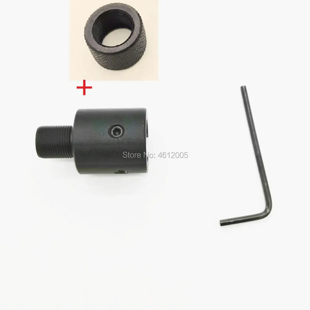 

Tactical Ruger 1022 10/22 Aluminum Muzzle Break Brake 223 308 1/2*28 & 5/8*24 .750 Steel Barrel End Thread Protector Combo