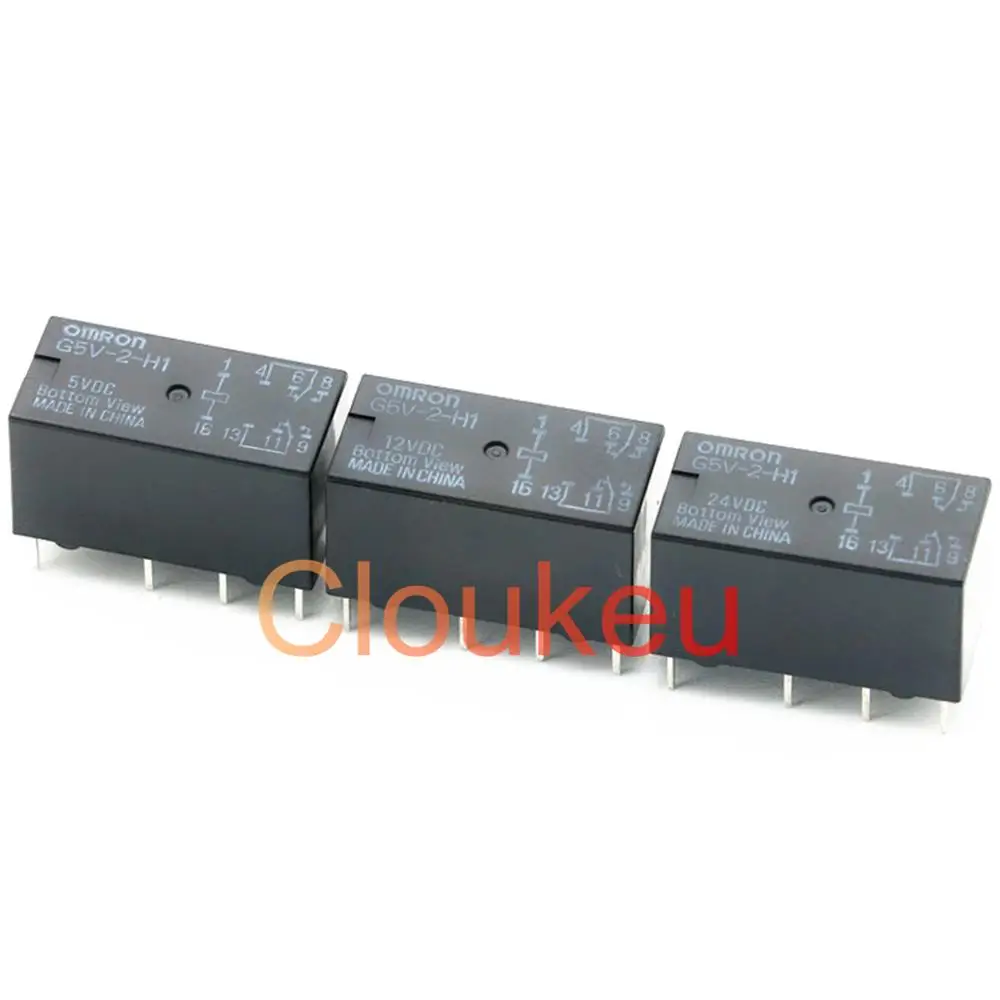 

Реле G5V-2-H1-5VDC 12VDC 24VDC 1A 8pin