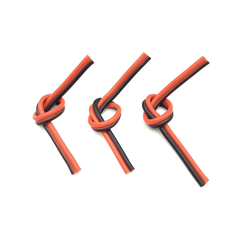 1 м 18AWG 2 контакта Ультра мягкий силиконовый резиновый медный Электрический