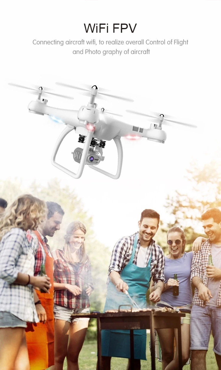 Радиоуправляемый Дрон Квадрокоптер с 1080P Wifi FPV Вертолет камеры 20-25 мин Время полета Профессиональный Дрон 720p Квадрокоптер Дрон