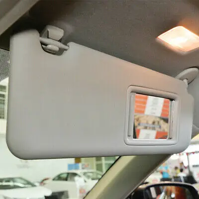 

Right Passenger Side Gray Sun Visor With Light For Toyota RAV4 2006 - 2011