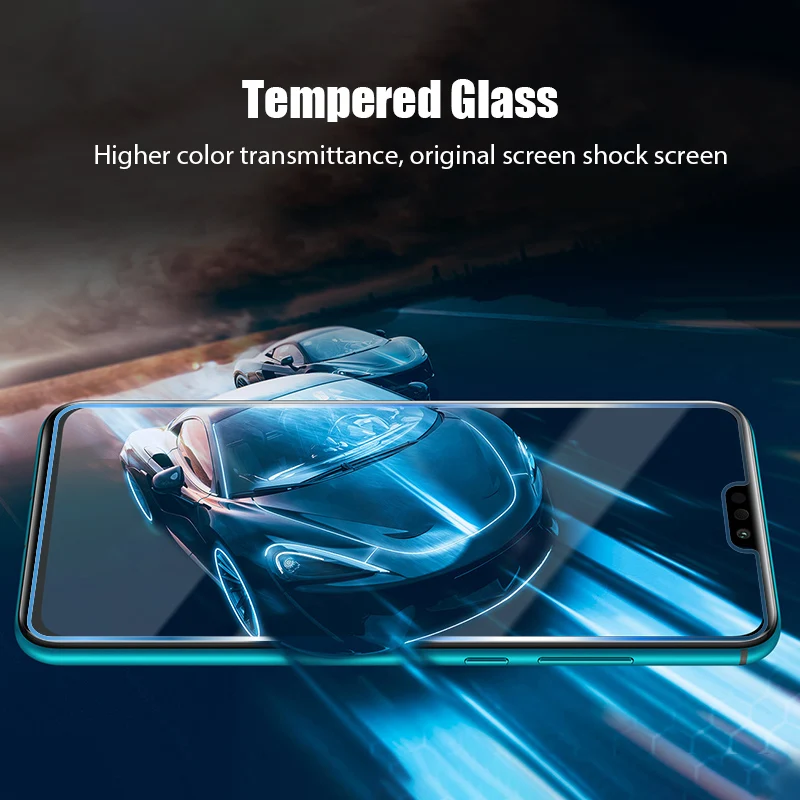 

2IN1 tempered glass for Honor 8X 9X 10X 7X Lite Premium screen protector on Honor 8A Pro 9C 9A 8C X10 5G glass camera lens films